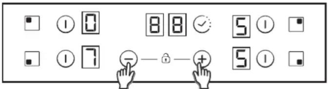 ■ ① 0 8 8 ✓ 5 ① □ ■ ① 7 - - + 5 ① □