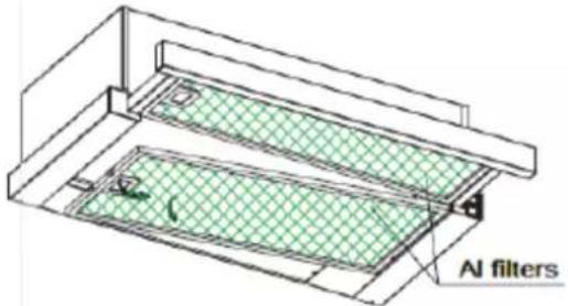 HOOVER HHT6300/2X - FETTFILTER - 1