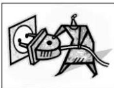 Abstract line drawing of a stylized figure interacting with a wall and abstract shapes (no text or symbols)