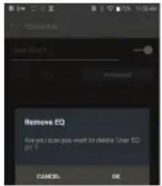 Astell&Kern A&ultima SP2000 - Deleting a Custom Equalizer Setting - 2