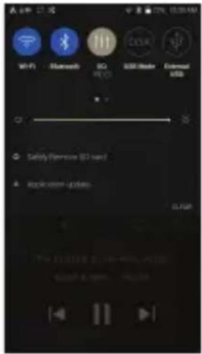 Astell&Kern SA700 - Benachrichtigungsleiste - 2