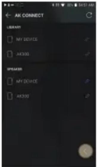 Astell&Kern A&norma SR25 - Verbinden Sie die AK-Verbindungs-Bibliothek / Lautsprecher - 2