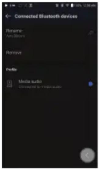 Astell&Kern A&futura SE200 - Removing a Bluetooth Pairing - 1