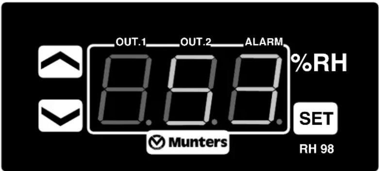 Munters ML420 - 6.5RH98operatorpanel - 1