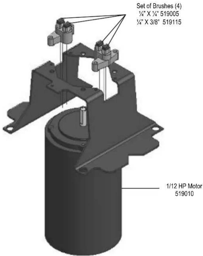 Paragon Magic Spin 7105300 - Motor Assembly - 1