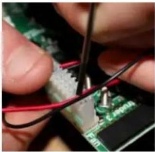 BFB RapMan 3.2 - Start with the control panel fan wires: - 6