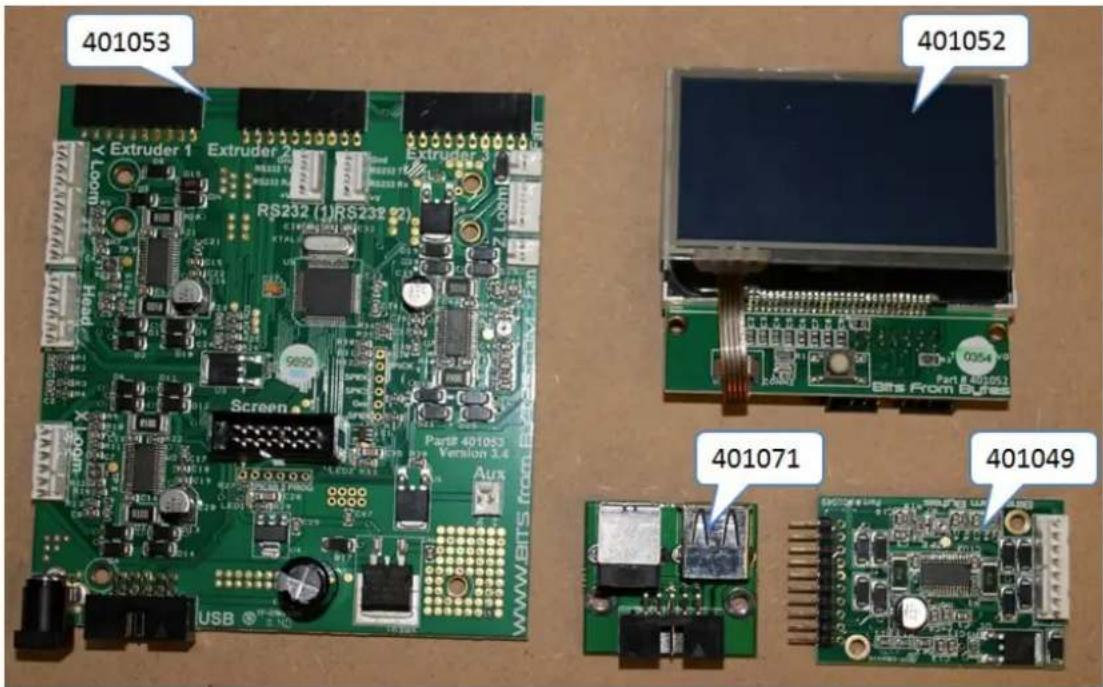 BFB RapMan 3.2 - e. PCB pack - 1
