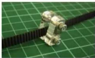 BFB RapMan 3.2 - Tensioning the X motor belt: - 2