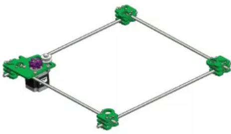 BFB RapMan 3.2 - 8a. Base Frame - 2