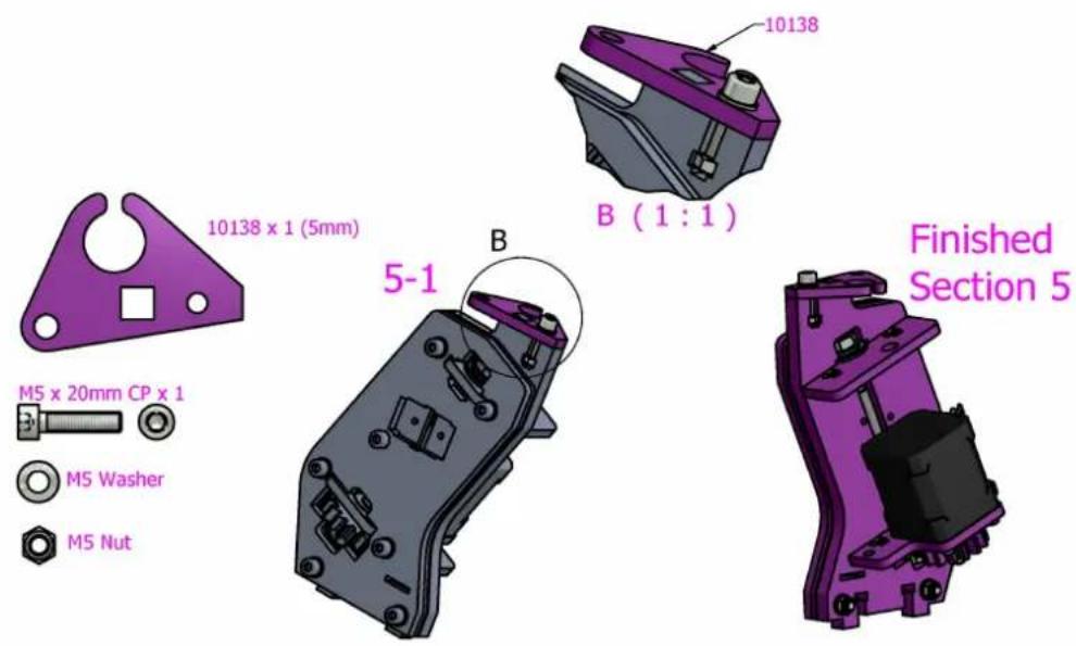 BFB RapMan 3.2 - 10f. Filament guide - 1