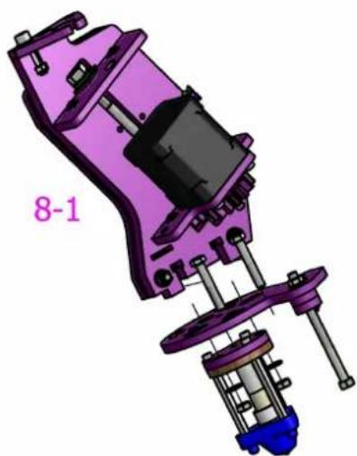 BFB RapMan 3.2 - 10i. Hot end fitting - 8