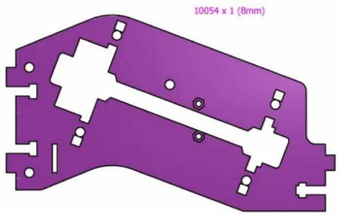 BFB RapMan 3.2 - 10b. Main plates - 2