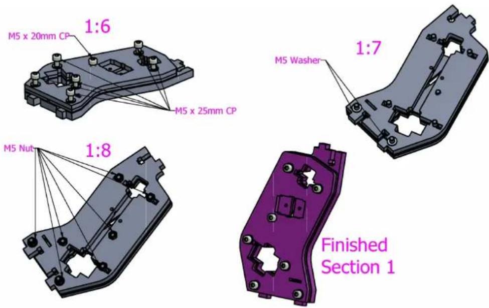 BFB RapMan 3.2 - 10b. Main plates - 4