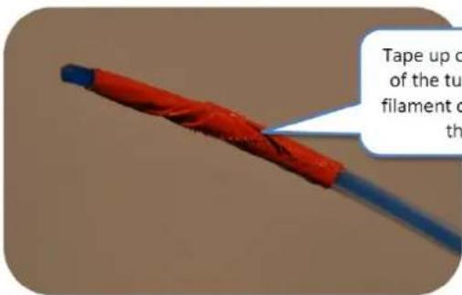BFB 3D Touch - h. Handling snapped filament in the delivery tube - 11
