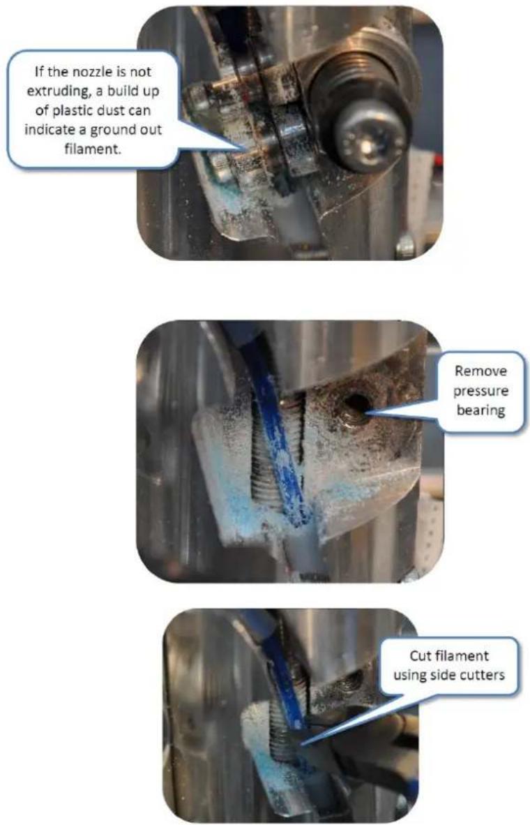BFB 3D Touch - g. Handling a ground-out filament - 1