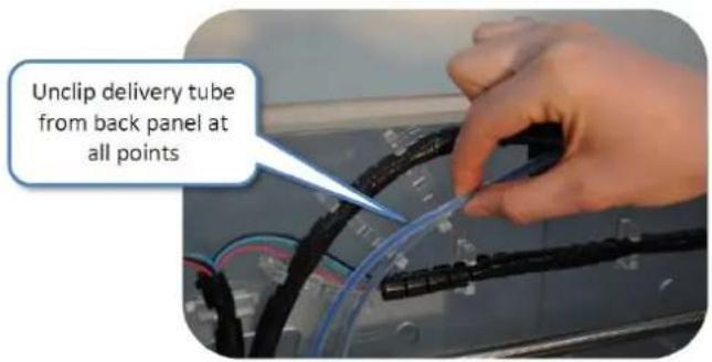 BFB 3D Touch - h. Handling snapped filament in the delivery tube - 3