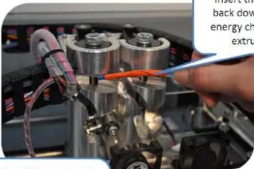 BFB 3D Touch - h. Handling snapped filament in the delivery tube - 12
