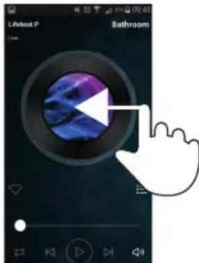 Lifebeat P61076 (MD 43061) - Playback via the LIFEBEAT P app - 2