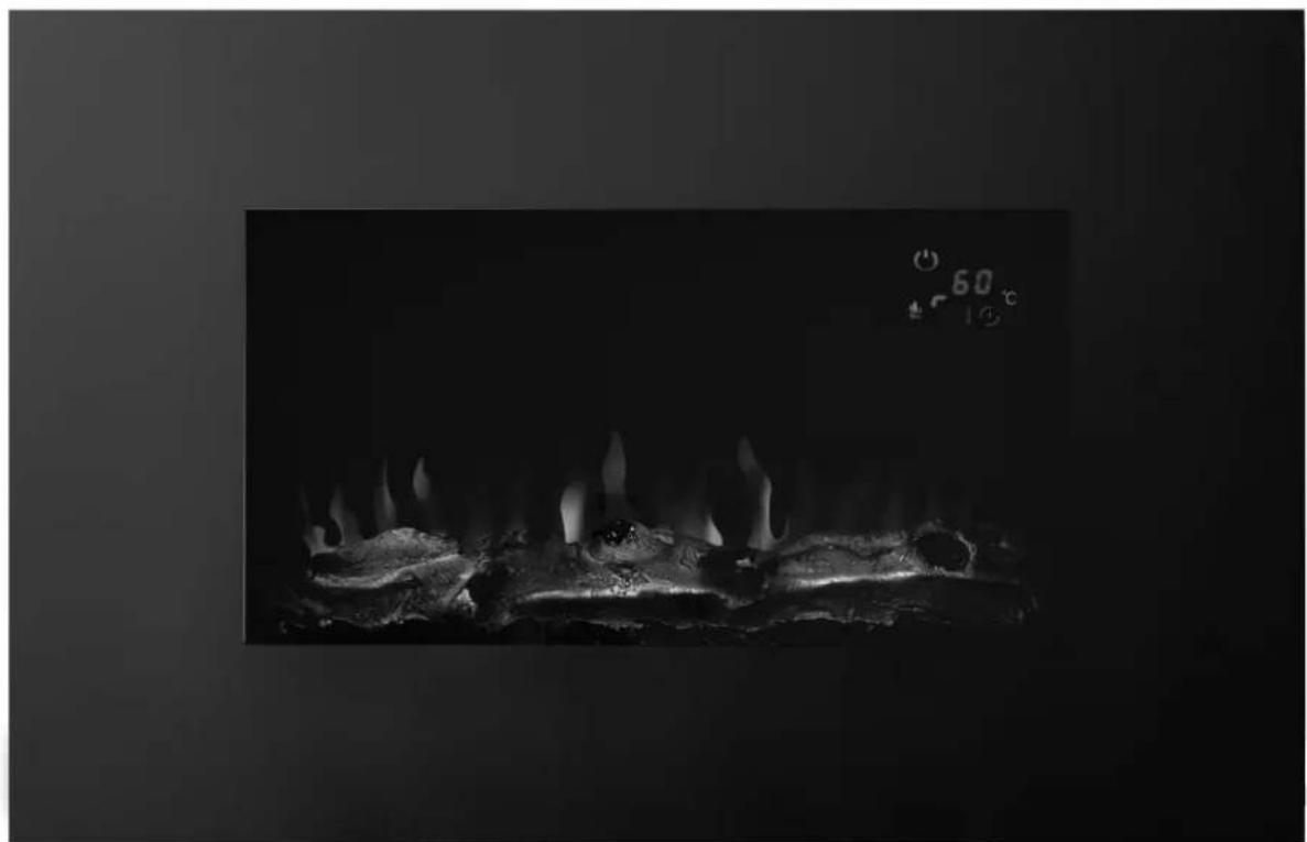 Focal Point Charmouth - WALL MOUNTED ELECTRIC FIRE - 3