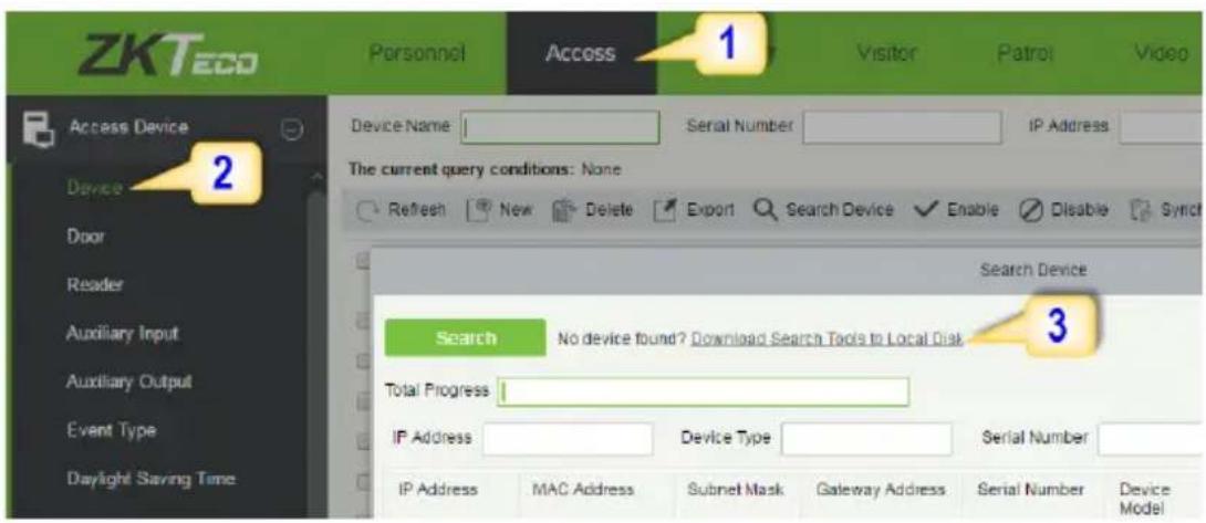 ZKTeco ProBio-ID - Adding Device - 2