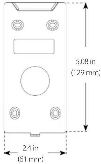 ZKTeco ProBio-ID - Product Dimensions - 3