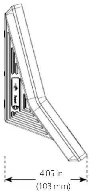 ZKTeco ProBio-ID - Product Dimensions - 2