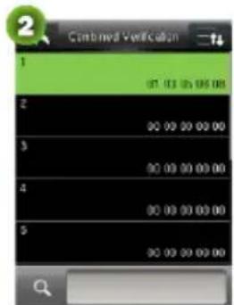 ZKTeco ProBio-ID - Access Control Combination Settings - 2
