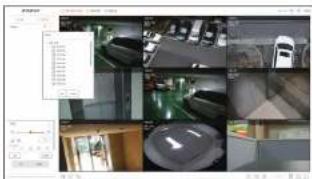 Hanwha HRX-1620 - To filter the Event list - 1