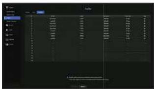 Hanwha HRX-1620 - Setting the Remote Profile - 1