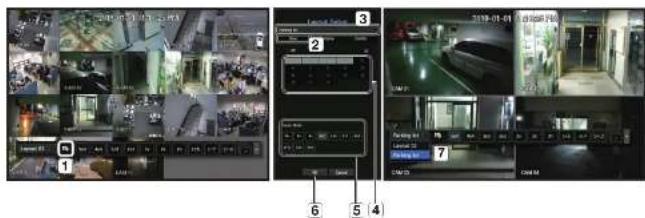 Hanwha HRX-1620 - Setting Up the Live Layout - 1