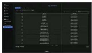 Hanwha HRX-1620 - Checking the system log - 1