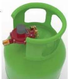 ALFA FXCMLGRITV2 - CONNECT THE LPG CYLINDER (only for LPG oven) - 1