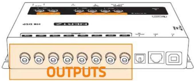 Hertz H8 DSP - OUTPUT SIGNALS - 1