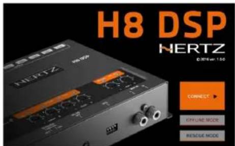 Hertz H8 DSP - Connect the head unit speaker outputs to the H8 DSP high-level input (see 4.2). - 3