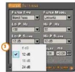 Hertz H8 DSP - FILTER SETTINGS - 3