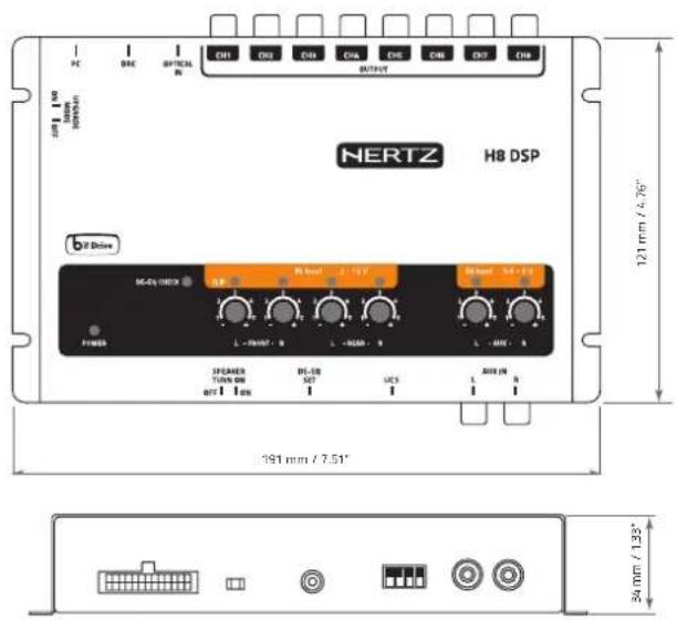 Hertz H8 DSP - H8 DSP AND DRC INSTALLATION - 1