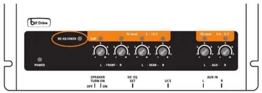 Hertz H8 DSP - De-equalization analysis: H8 DSP set up. - 1