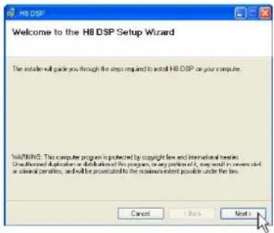 Hertz H8 DSP - PC SOFTWARE INSTALLATION GUIDE - 9