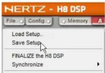 Hertz H8 DSP - FIRMWARE UPGRADE - 1