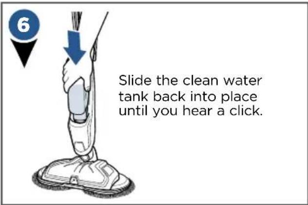 BISSELL SpinWave Hard Floor - Filling Your Clean Water Tank - 7