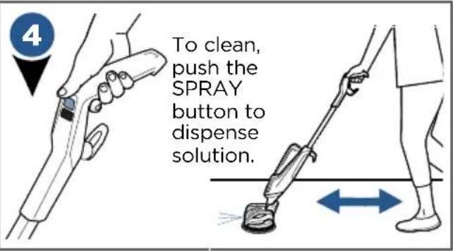 BISSELL SpinWave Hard Floor - Cleaning Your Sealed Hard Floors - 4