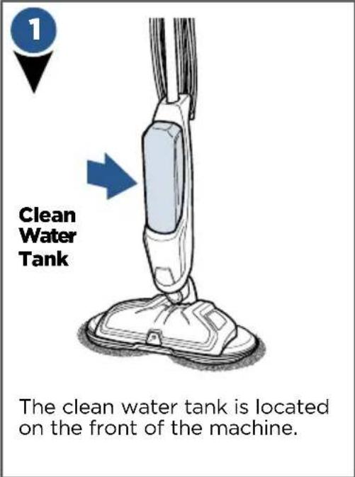 BISSELL SpinWave Hard Floor - Filling Your Clean Water Tank - 1