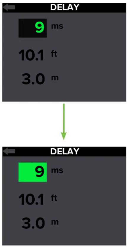 DELAY 9 ms 10.1 ft 3.0 m DELAY 9 ms 10.1 ft 3.0 m
