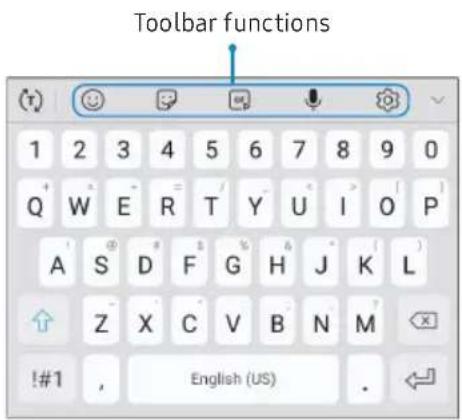 SAMSUNG Galaxy J - Enter text - 1
