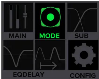 MAIN MODE SUB EQDELAY CONFIG
