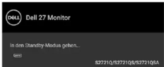 DELL S Series S2721QS - HINWEIS: Die Meldung könnte je nach angeschlossenem Eingangssignal leicht unterschiedlich sein. - 10