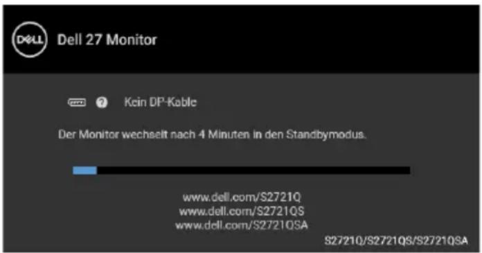 DELL S Series S2721QS - Selbsttest - 2