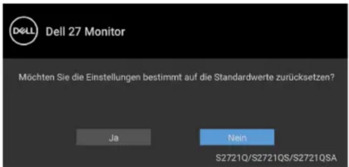 DELL S Series S2721QS - HINWEIS: Die Meldung könnte je nach angeschlossenem Eingangssignal leicht unterschiedlich sein. - 2