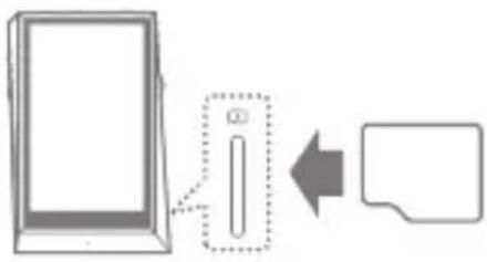 Astell&Kern AK300 - Insert/Remove a microSD Card - 1