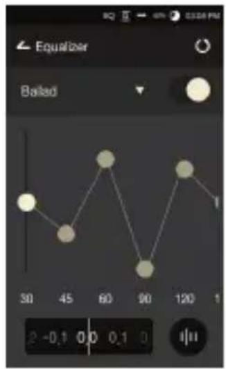 Astell&Kern AK300 - Equalizer Setup - 4